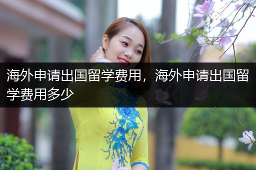 海外申请出国留学费用，海外申请出国留学费用多少