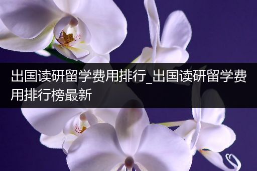 出国读研留学费用排行_出国读研留学费用排行榜最新