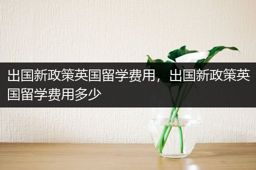 出国新政策英国留学费用，出国新政策英国留学费用多少