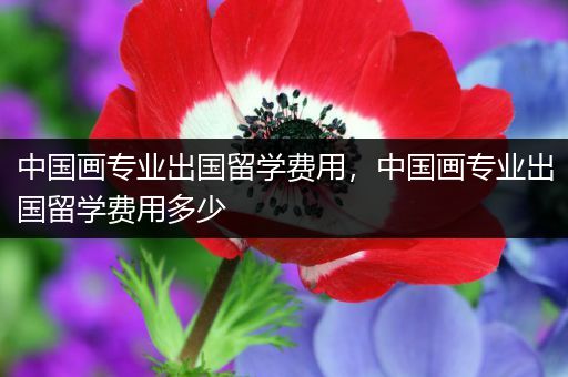 中国画专业出国留学费用，中国画专业出国留学费用多少
