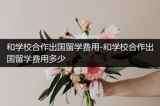 和学校合作出国留学费用-和学校合作出国留学费用多少