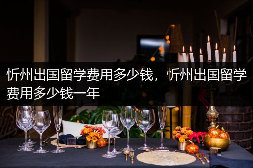 忻州出国留学费用多少钱，忻州出国留学费用多少钱一年