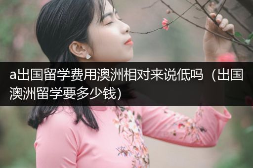 a出国留学费用澳洲相对来说低吗（出国澳洲留学要多少钱）