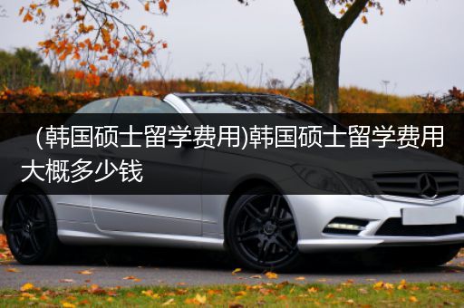 （韩国硕士留学费用)韩国硕士留学费用大概多少钱