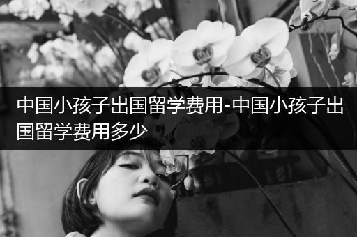 中国小孩子出国留学费用-中国小孩子出国留学费用多少