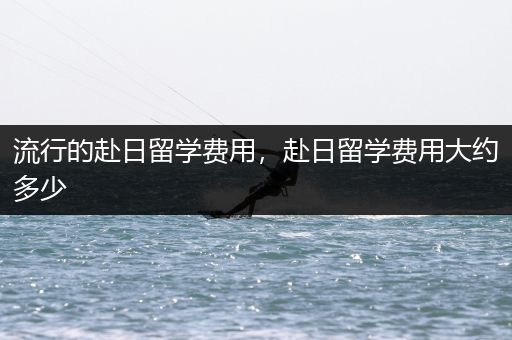 流行的赴日留学费用，赴日留学费用大约多少