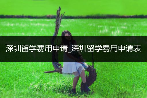 深圳留学费用申请_深圳留学费用申请表