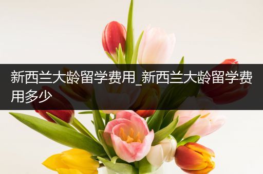 新西兰大龄留学费用_新西兰大龄留学费用多少
