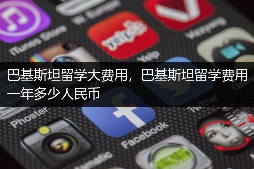 巴基斯坦留学大费用，巴基斯坦留学费用一年多少人民币