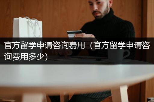 官方留学申请咨询费用（官方留学申请咨询费用多少）