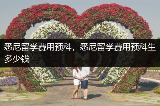 悉尼留学费用预科，悉尼留学费用预科生多少钱