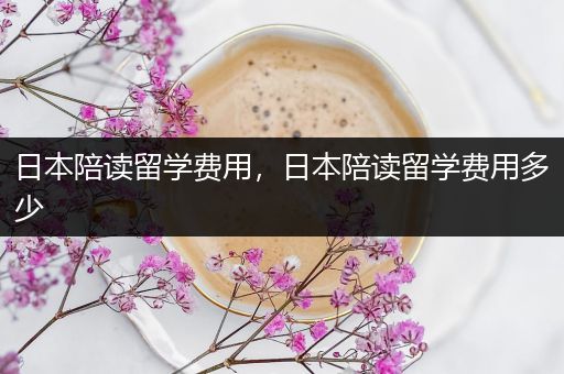 日本陪读留学费用，日本陪读留学费用多少