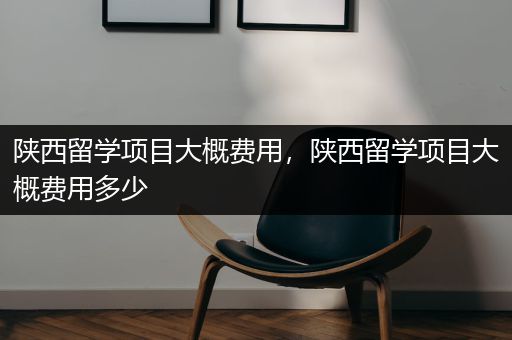 陕西留学项目大概费用，陕西留学项目大概费用多少