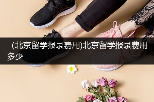 （北京留学报录费用)北京留学报录费用多少
