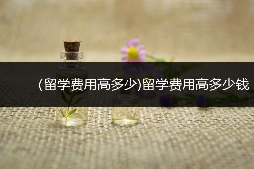 （留学费用高多少)留学费用高多少钱