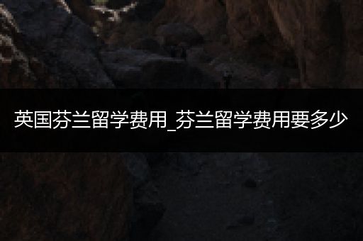 英国芬兰留学费用_芬兰留学费用要多少