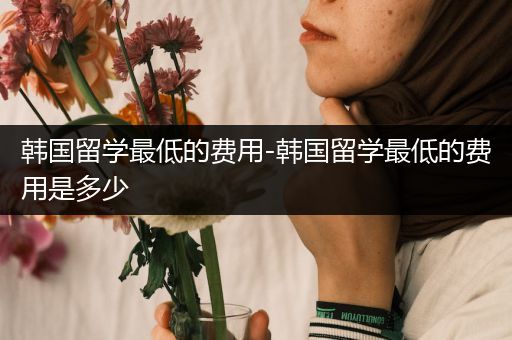 韩国留学最低的费用-韩国留学最低的费用是多少
