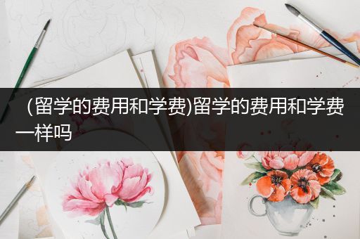 （留学的费用和学费)留学的费用和学费一样吗