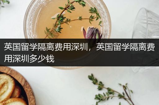 英国留学隔离费用深圳，英国留学隔离费用深圳多少钱