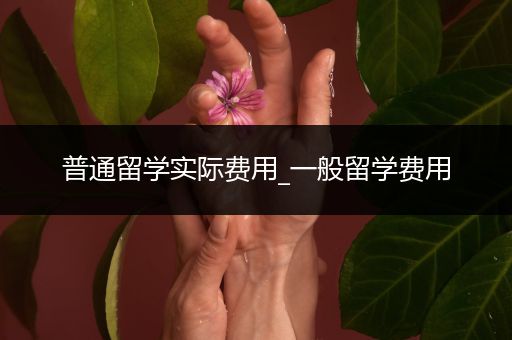 普通留学实际费用_一般留学费用