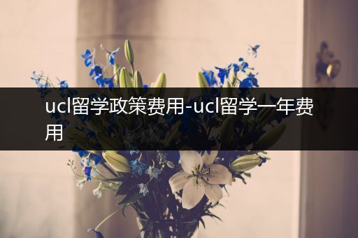 ucl留学政策费用-ucl留学一年费用