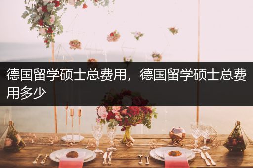 德国留学硕士总费用，德国留学硕士总费用多少