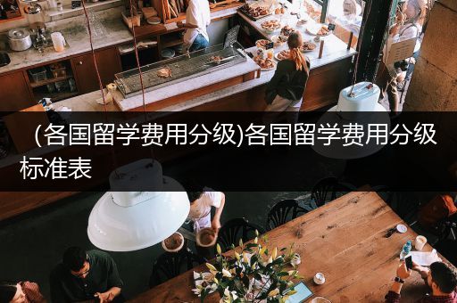 （各国留学费用分级)各国留学费用分级标准表