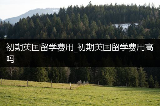 初期英国留学费用_初期英国留学费用高吗