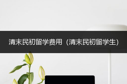 清末民初留学费用（清末民初留学生）