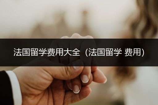 法国留学费用大全（法国留学 费用）
