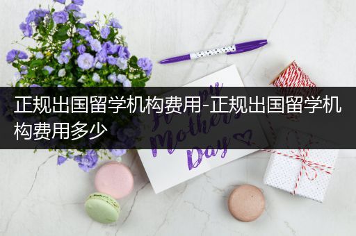 正规出国留学机构费用-正规出国留学机构费用多少