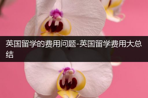 英国留学的费用问题-英国留学费用大总结