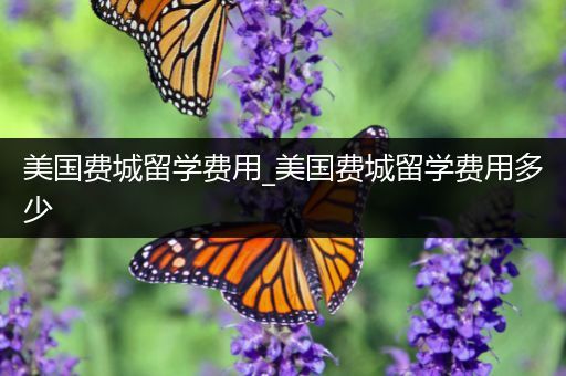 美国费城留学费用_美国费城留学费用多少