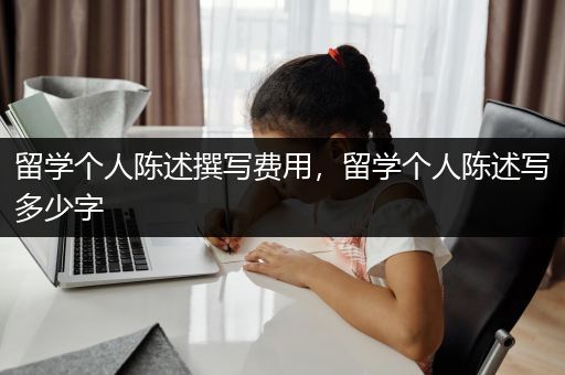 留学个人陈述撰写费用，留学个人陈述写多少字