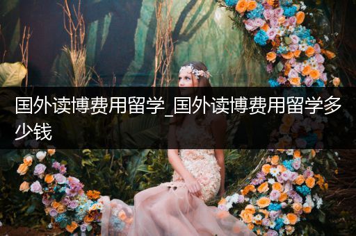 国外读博费用留学_国外读博费用留学多少钱