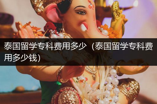 泰国留学专科费用多少（泰国留学专科费用多少钱）