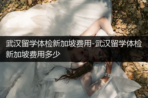 武汉留学体检新加坡费用-武汉留学体检新加坡费用多少