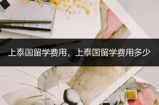 上泰国留学费用，上泰国留学费用多少