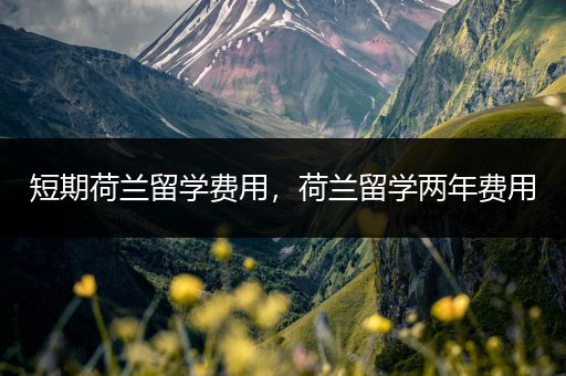 短期荷兰留学费用，荷兰留学两年费用