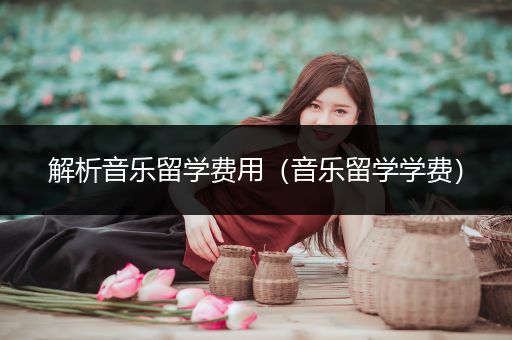 解析音乐留学费用（音乐留学学费）
