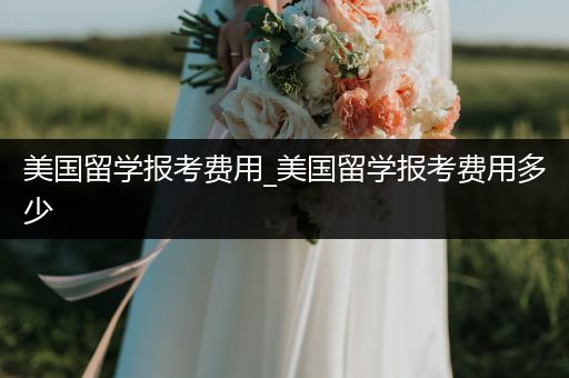 美国留学报考费用_美国留学报考费用多少