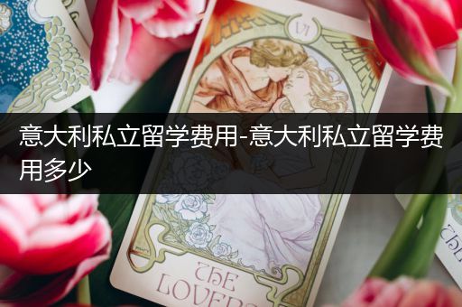 意大利私立留学费用-意大利私立留学费用多少