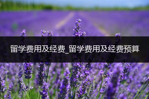 留学费用及经费_留学费用及经费预算