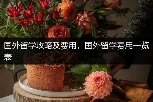 国外留学攻略及费用，国外留学费用一览表