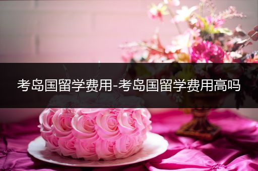 考岛国留学费用-考岛国留学费用高吗