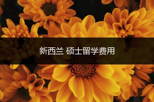 新西兰 硕士留学费用