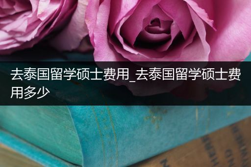去泰国留学硕士费用_去泰国留学硕士费用多少
