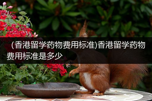 （香港留学药物费用标准)香港留学药物费用标准是多少