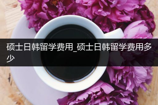硕士日韩留学费用_硕士日韩留学费用多少