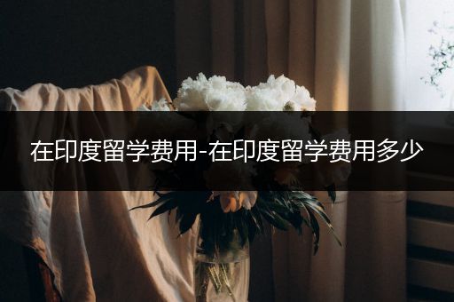 在印度留学费用-在印度留学费用多少